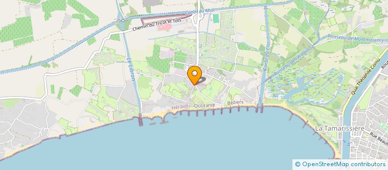 localisation de l'entreprise 448 861 021 à AGDE