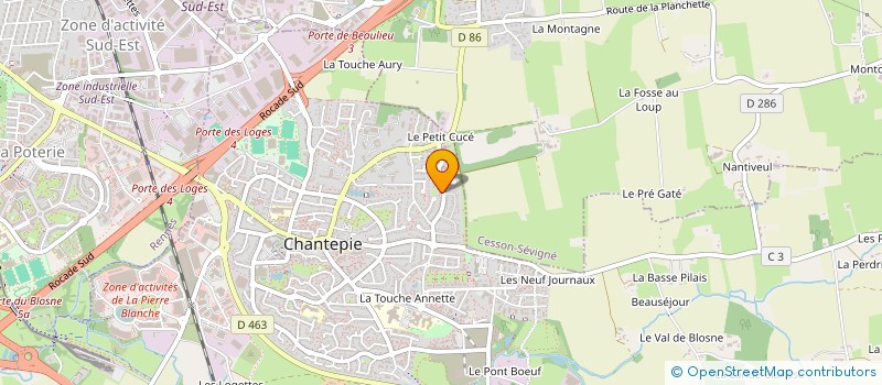 localisation de l'entreprise 448 870 980 à CESSON-SEVIGNE