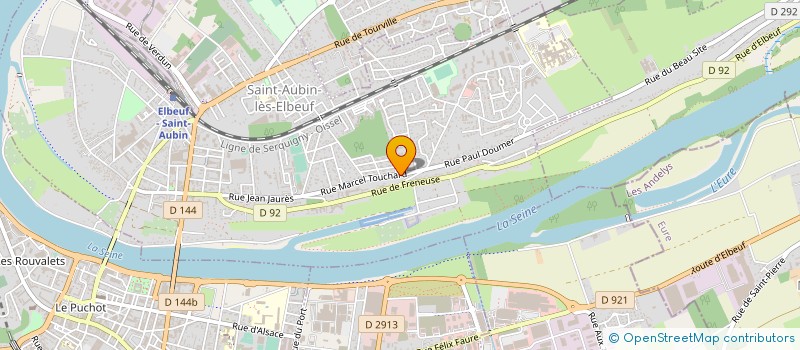 localisation de l'entreprise 448 887 307   TOUTAINVILLE