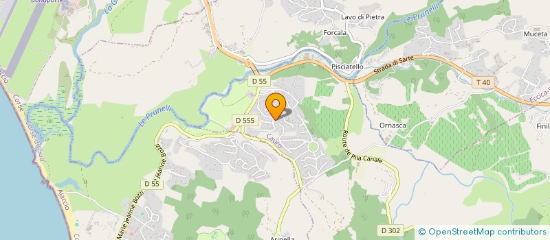 localisation de l'entreprise 448 894 535 à GROSSETO-PRUGNA