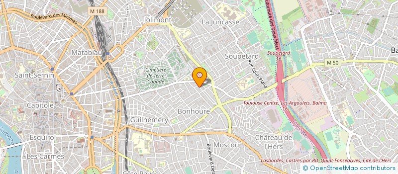 localisation de l'entreprise 448 917 781 à TOULOUSE