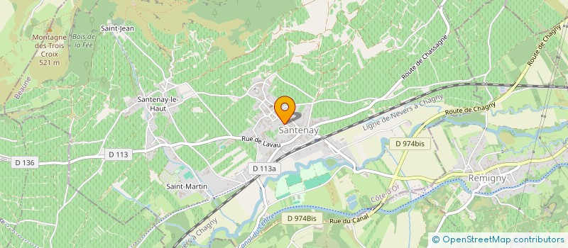 localisation de l'entreprise 448 953 190   NOLAY