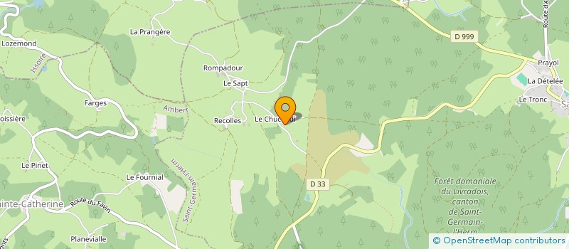 localisation de l'entreprise 448 975 821   CLERMONT-FERRAND