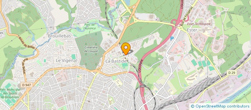 localisation de l'entreprise 448 990 861 à LIMOGES