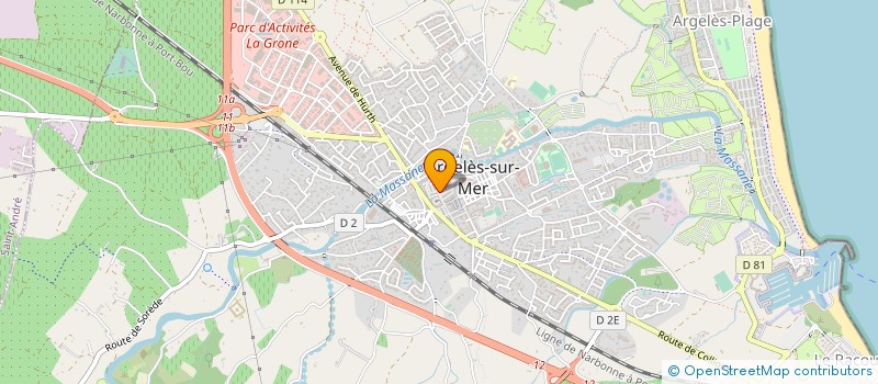 localisation de l'entreprise 449 049 501   BROUILLA