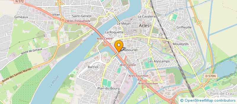 localisation de l'entreprise 449 090 844   ARLES