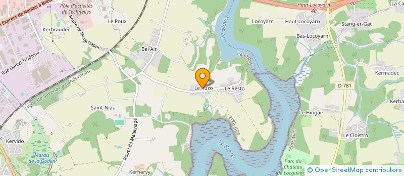 localisation de l'entreprise 449 167 709   LANESTER