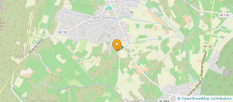 localisation de l'entreprise 449 210 780   SAINT-DREZERY