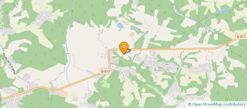 localisation de l'entreprise 449 216 647   BIAUDOS