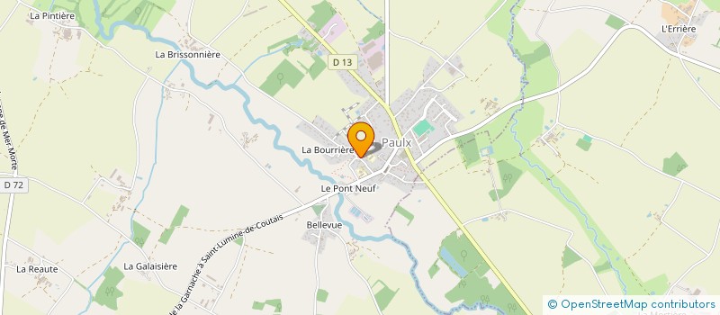 localisation de l'entreprise 449 239 086   PAULX