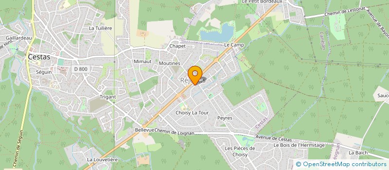 localisation de l'entreprise 449 244 979   LE BARP