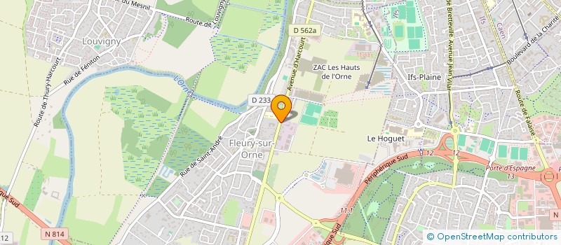 localisation de l'entreprise 449 267 954   FLEURY-SUR-ORNE