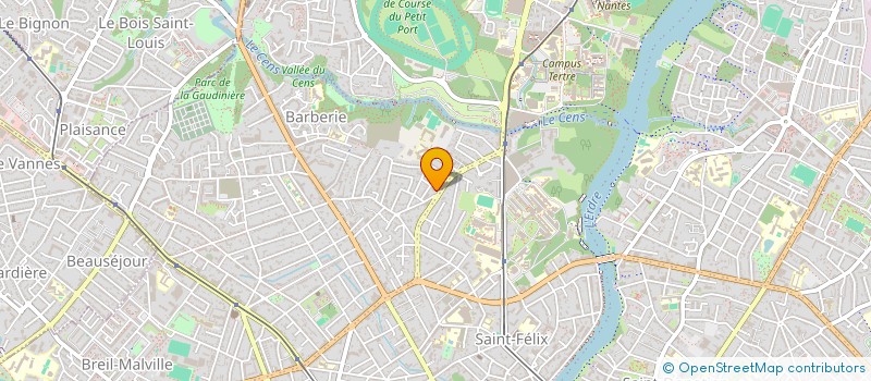 localisation de l'entreprise 449 301 308   NANTES