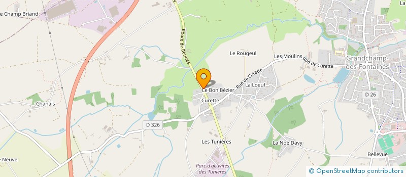 localisation de l'entreprise 449 311 547   TREILLIERES