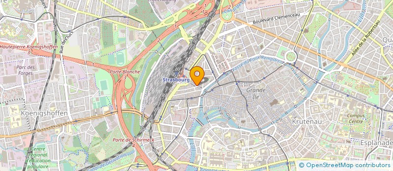 localisation de l'entreprise 449 325 422 à STRASBOURG