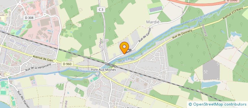 localisation de l'entreprise 449 346 121 à MARDIE
