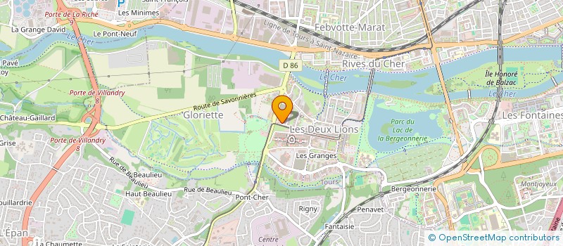 localisation de l'entreprise 449 366 897   MONTS