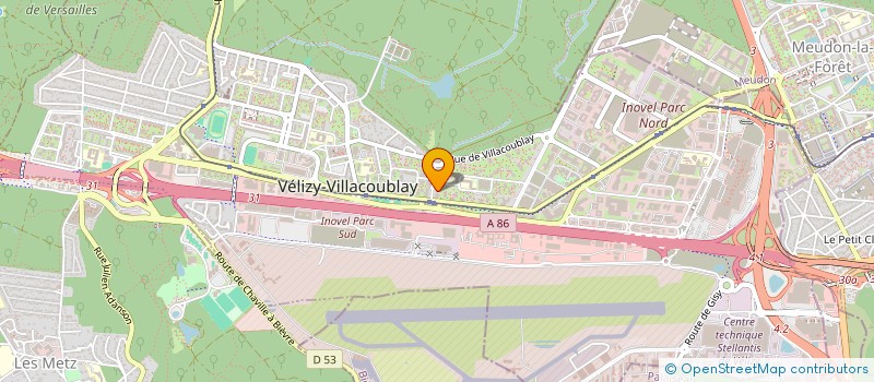localisation de l'entreprise 449 394 618   VELIZY-VILLACOUBLAY
