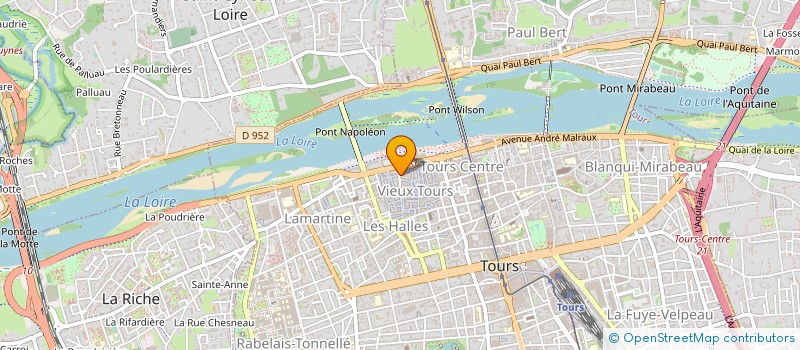 localisation de l'entreprise 449 418 565   TOURS