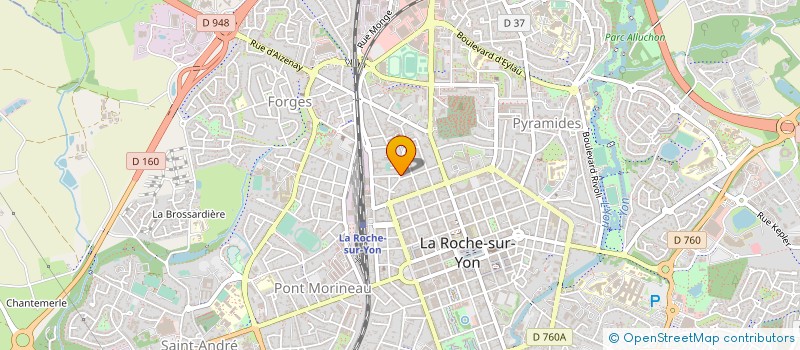 localisation de l'entreprise 449 436 708 à LA ROCHE-SUR-YON