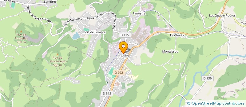 localisation de l'entreprise 449 480 268 à YDES