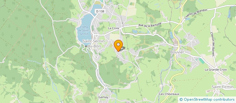 localisation de l'entreprise 449 490 846   SAINT-SERNIN-DU-BOIS