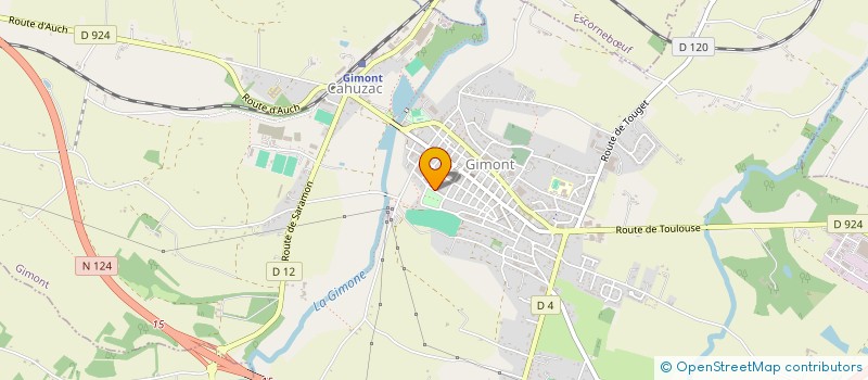 localisation de l'entreprise 449 502 129 à AUCH