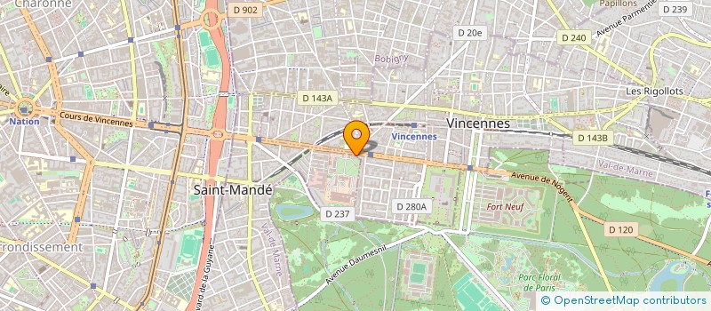 localisation de l'entreprise 449 624 915   LE PERREUX-SUR-MARNE