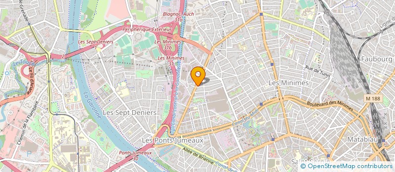 localisation de l'entreprise 449 631 951 à TOULOUSE
