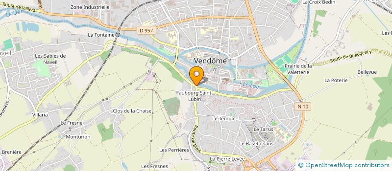 localisation de l'entreprise 449 688 324   VENDOME