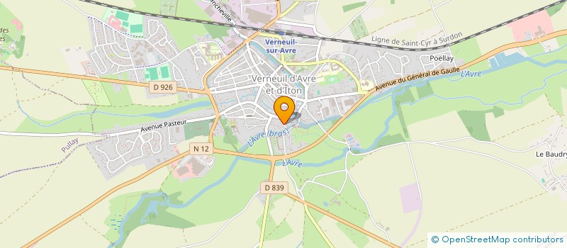 localisation de l'entreprise 449 709 088   VERNEUIL D'AVRE ET D'ITON