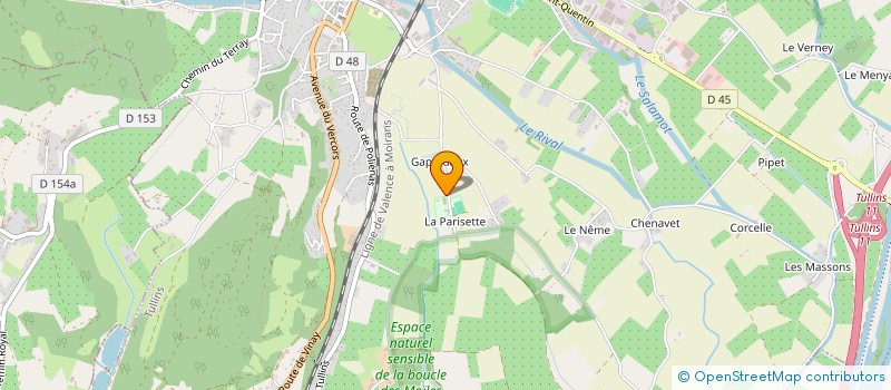 localisation de l'entreprise 449 720 812   TULLINS