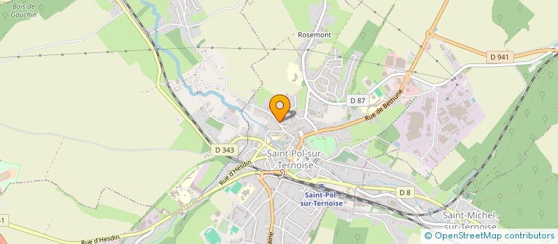 localisation de l'entreprise 449 795 905   SAINT-MICHEL-SUR-TERNOISE