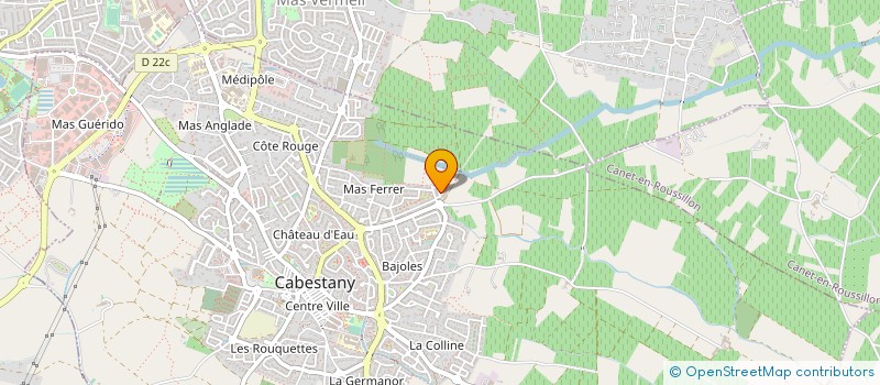 localisation de l'entreprise 449 813 443 à CABESTANY