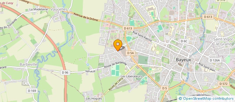 localisation de l'entreprise 449 817 634   VAUCELLES