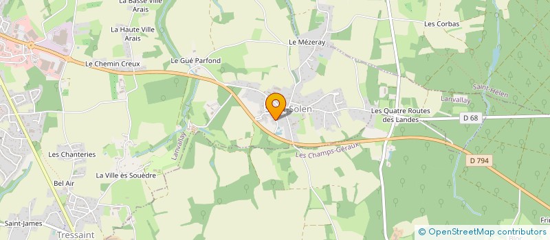 localisation de l'entreprise 449 857 440   LANVALLAY