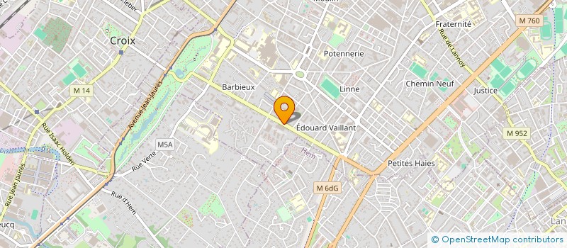 localisation de l'entreprise 449 876 077   ROUBAIX