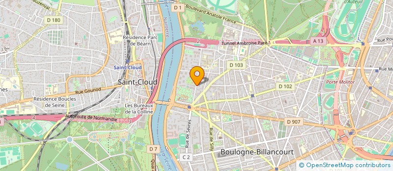 localisation de l'entreprise 449 894 575 à BOULOGNE-BILLANCOURT