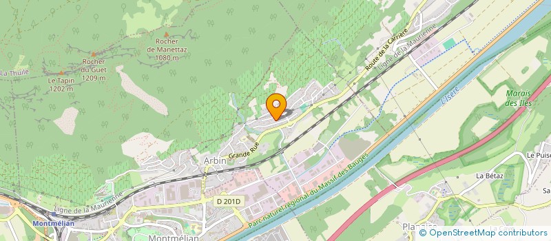 localisation de l'entreprise 449 967 108   ARBIN