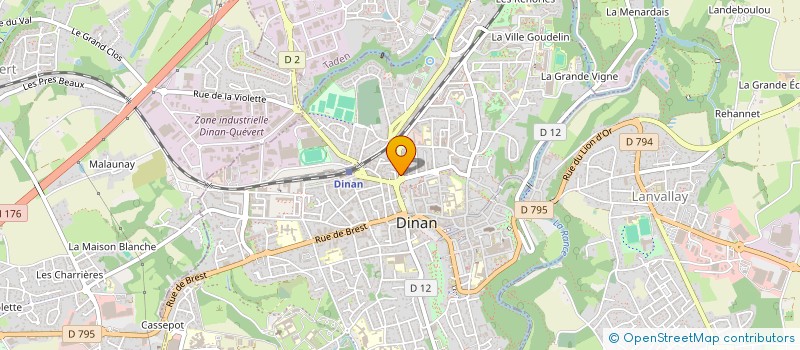 localisation de l'entreprise 449 979 244   DINAN