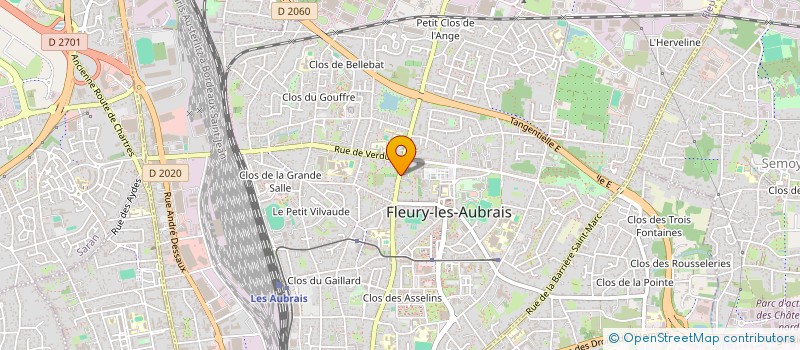 localisation de l'entreprise 45 AUTO à FLEURY-LES-AUBRAIS