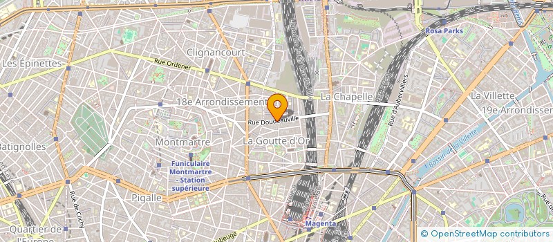 localisation de l'entreprise 45 DOUDEAUVILLE YAHIANI IMMO  PARIS