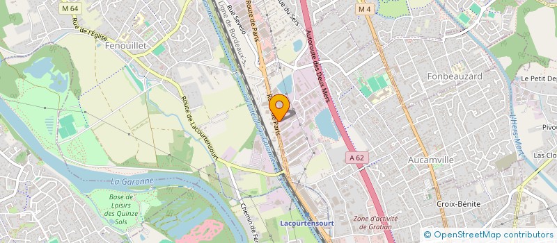 localisation de l'entreprise 45 JEAN ZAY  AUCAMVILLE