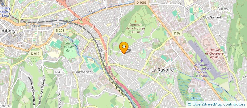 localisation de l'entreprise 45° NORD CONSULTING à LA RAVOIRE