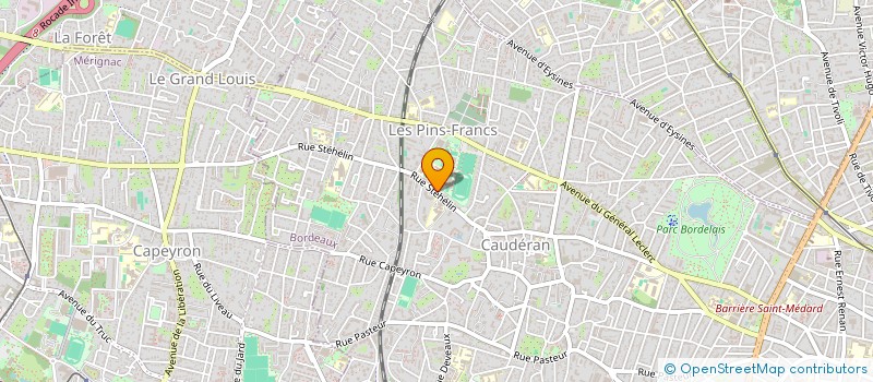 localisation de l'entreprise 45 PARALLELE  BORDEAUX