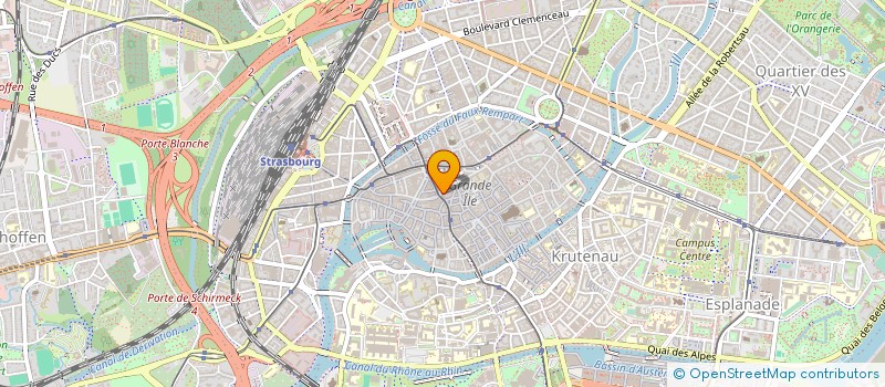 localisation de l'entreprise 45 PROD à STRASBOURG