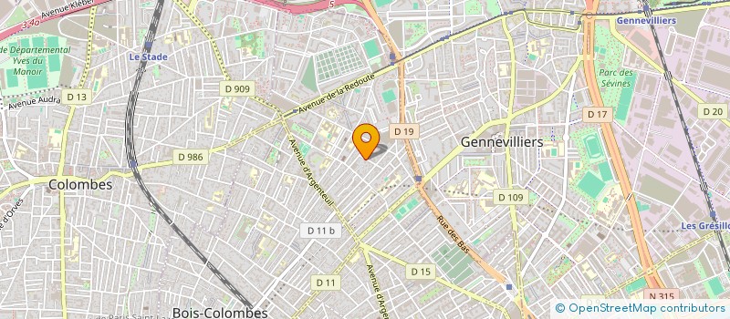 localisation de l'entreprise 45 RDLC à ASNIERES-SUR-SEINE