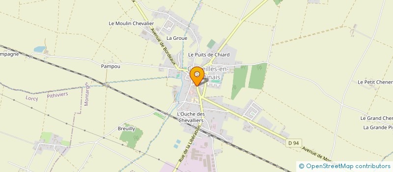 localisation de l'entreprise 45 REHAB SARL à CORBEILLES