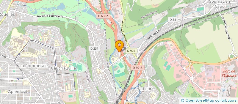 localisation de l'entreprise 45 RUE EDOUARD LANG  HARFLEUR