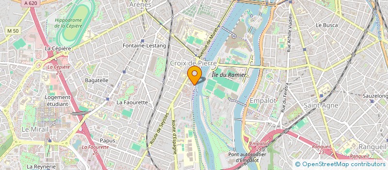 localisation de l'entreprise 45 SECONDES  TOULOUSE